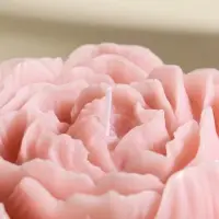 Свеча декоративная &laquo;Бутон пиона&raquo;, пыльная роза, 16&times;14&times;4 см