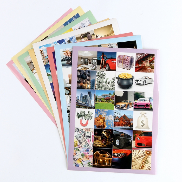 Карта желаний своими руками «Открой свои истинные желания», набор для творчества. Карта желаний своими руками «Открой свои истинные желания», набор для творчества.