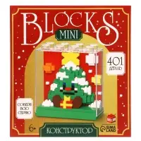 UNICON Конструктор "Mini Blocks", 401 деталь, елочка