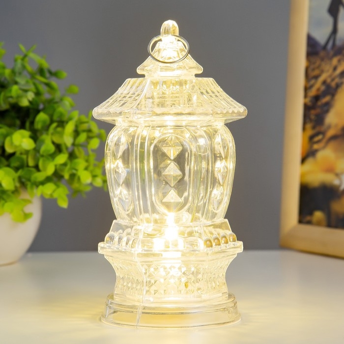 Ночник Ночник "Башня" LED от батареек 3хLR41 7х7х15 см RISALUX