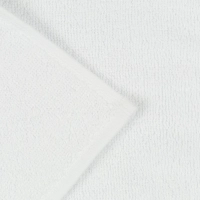Полотенце Luscan махровое 30х30, 450 гр/м2, Oтель белый, Турция, 10 шт/уп