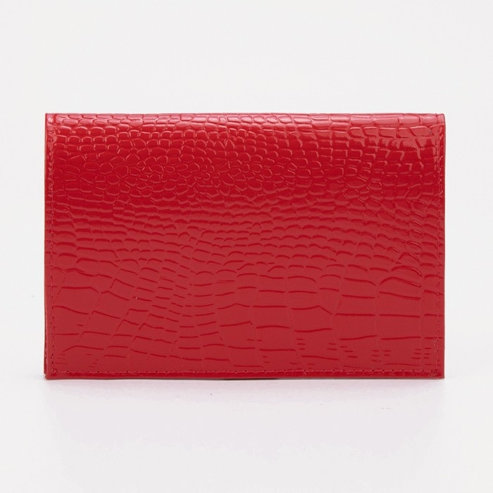 Обложка для паспорта, цвет красный Обложка для паспорта, цвет красный