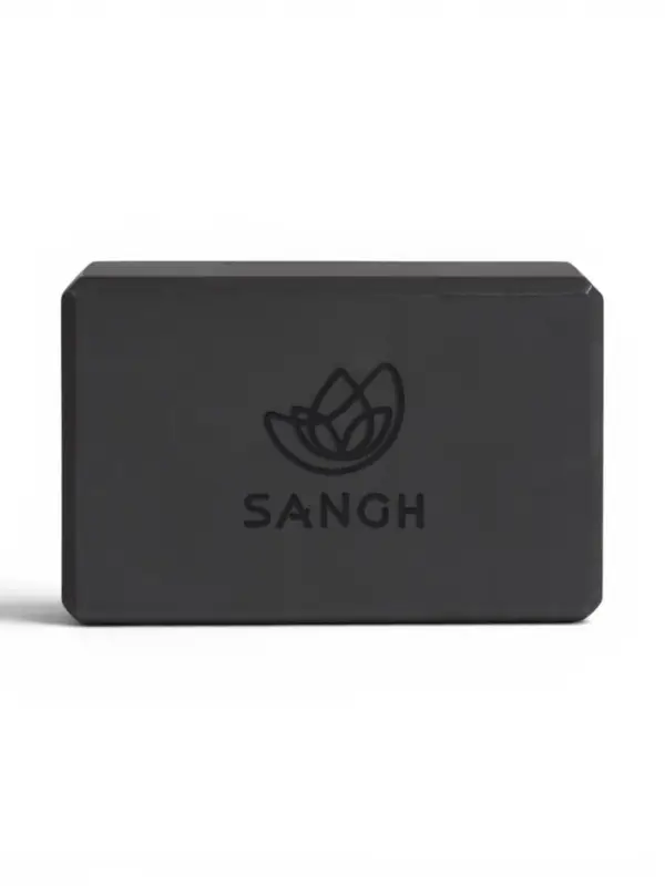 Блок для йоги Sangh, 23&times;15&times;8 см, чёрный