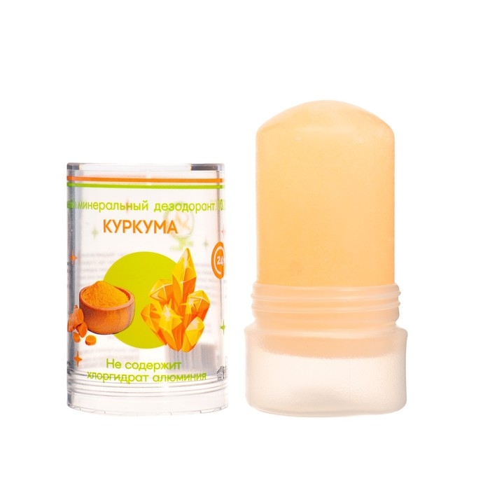 Минеральный дезодорант «Куркума», 120 г Минеральный дезодорант «Куркума», 120 г