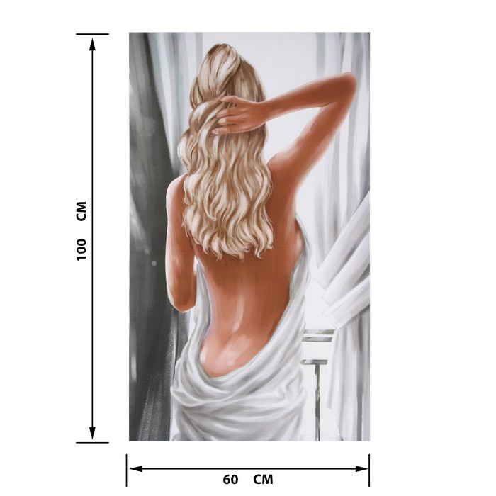 Картина «Девушка» 60х100 см Картина «Девушка» 60х100 см