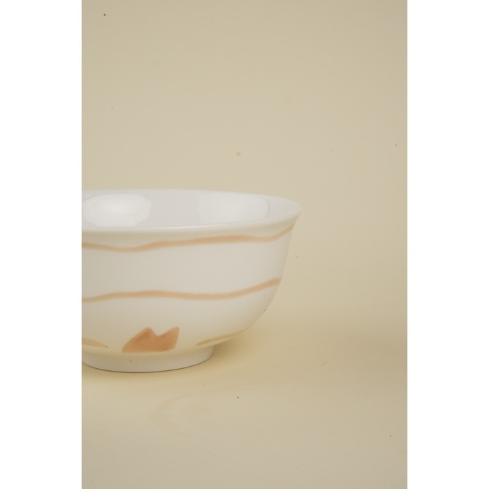 Набор салатников фарфоровых SL Home «Гатто», 700 мл, d=15 см, цвет белый