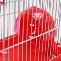 Клетка для грызунов укомплектованная RT-2q, 21 х 15,5 х 18 см, красная (фасовка 30 шт)
