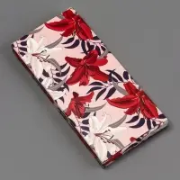 Подарочная коробка под плитку шоколада, с окном « Лилии», 17×8×1.4 см