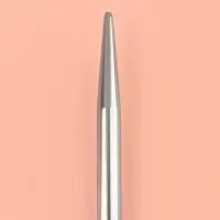 Спицы круговые, для вязания, с металлическим тросом, d=4.5 мм, 10/40 см