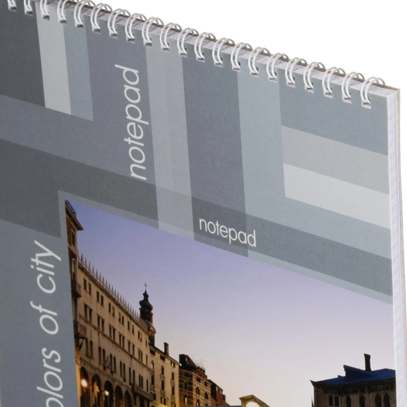 Блокнот на спирали А4 60л. БИЗНЕС  ATTACHE 14с160 клет