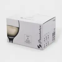 Набор бокалов для вина Paşabah&ccedil;e Bistro, 175 мл, h=13 см, 6 шт., стекло, прозрачный