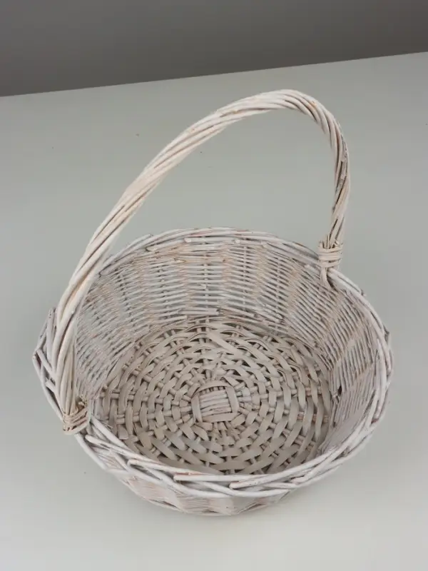 Корзина  (ива): 34х34х14, 1 шт., белый