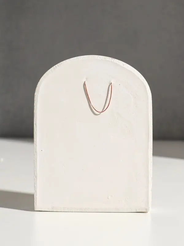 Икона &laquo;Святая троица&raquo;, с подвесом, 12&times;9&times;2 см, гипс