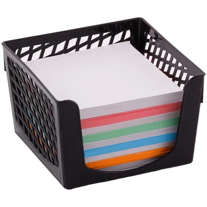 Подставка для бумажного блока  Подставка для бумажного блока "Офис-класс", 90 х 90 х 70 мм, черная