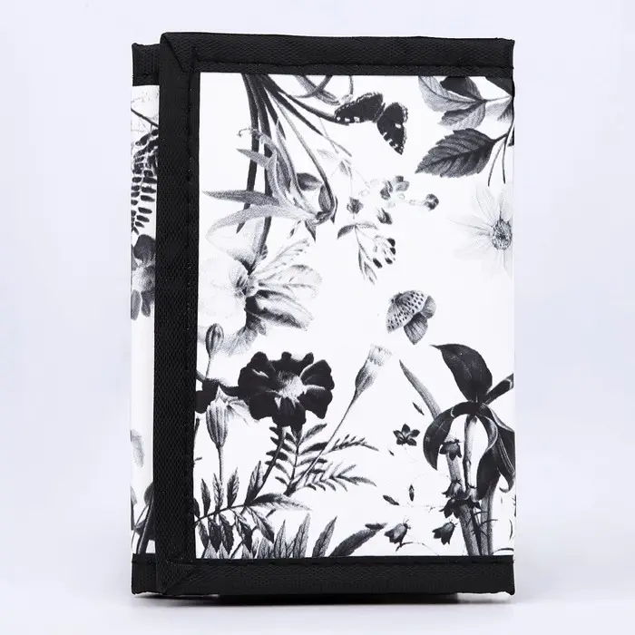 Кошелёк женский Flowers, на липучке