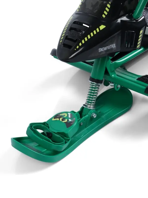 Снегокат Snowpatrol, со спинкой, зелёный, СНД2/SP3 Nika Kids