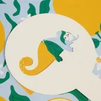 Книга - находилка с лупой &laquo;Поиски хамелеона&raquo;