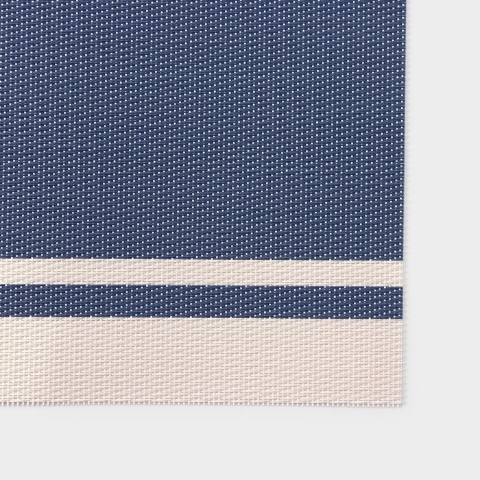 Салфетка сервировочная на стол «Дорога», 45×30 см, цвет синий