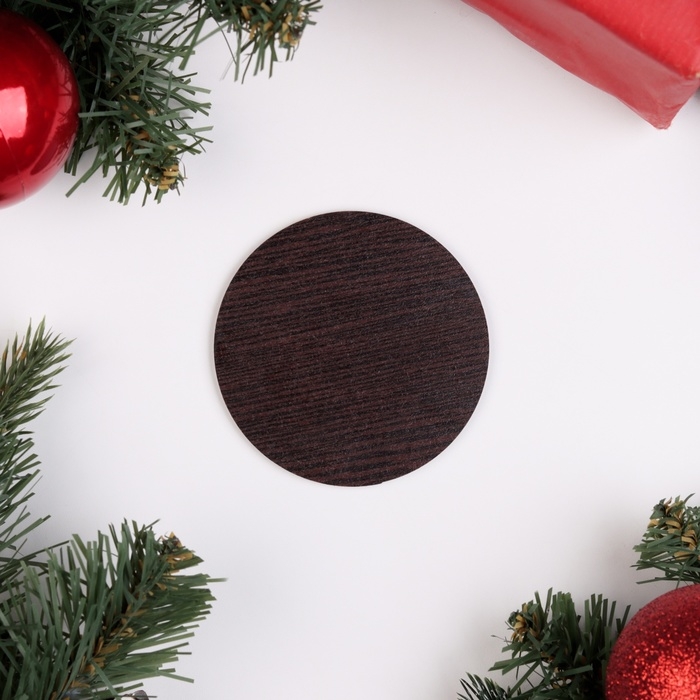 Набор Набор "Синяя подкова", подставка под горячее и 2 подстаканника, D-20,5 см