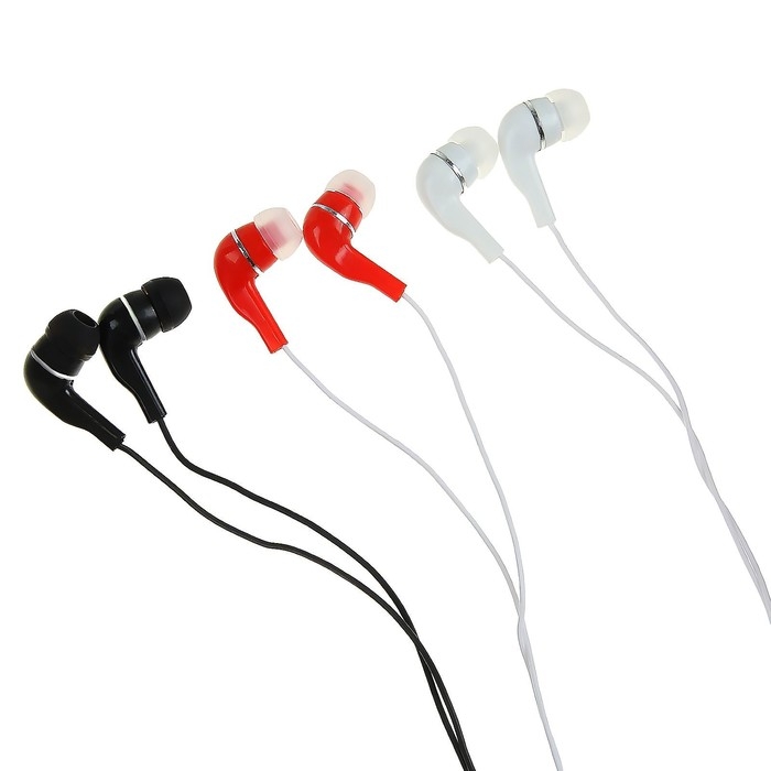 Наушники Luazon LV-145, вакуумные, МИКС Наушники Luazon LV-145, вакуумные, МИКС