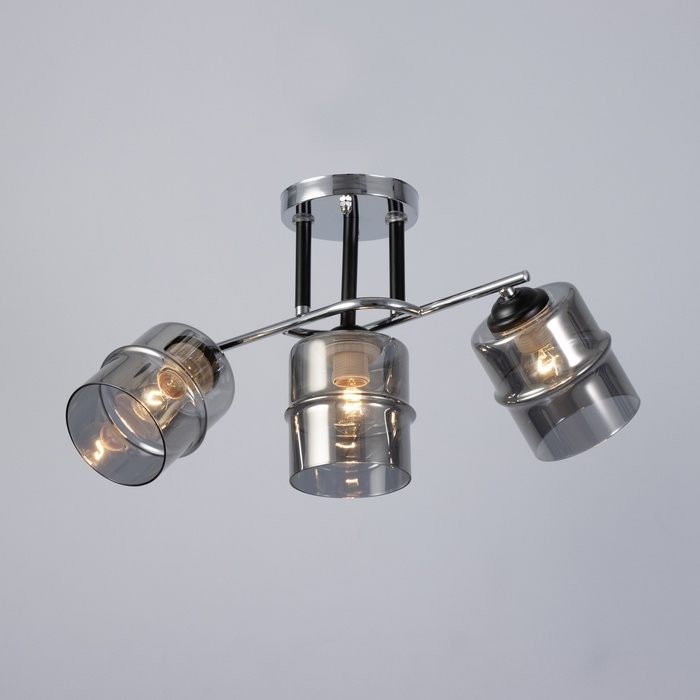 Люстра Люстра "Эрион" 3хЕ27 40Вт хром 55х26 см