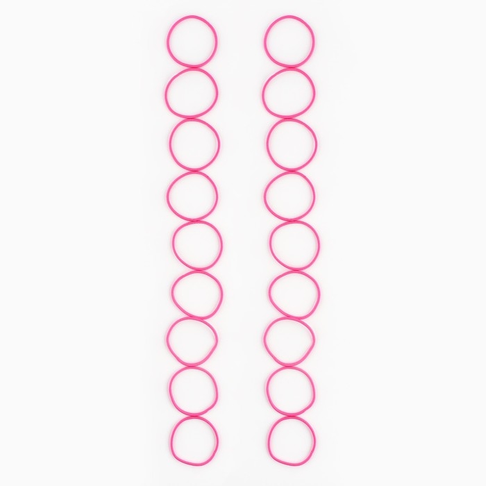 Резинки для волос «Для самой яркой» 18 шт., диам. 4 см Резинки для волос «Для самой яркой» 18 шт., диам. 4 см