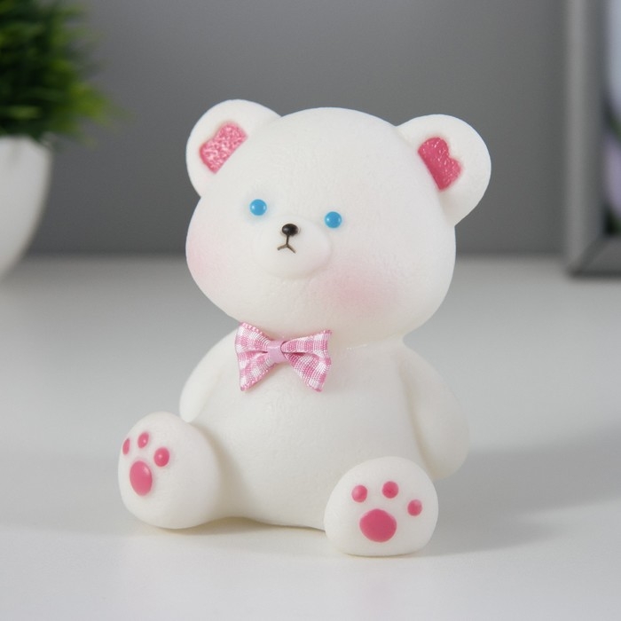 Ночник Ночник "Мишенька" LED 1Вт 3х LR44 белый 7х5х10см RISALUX