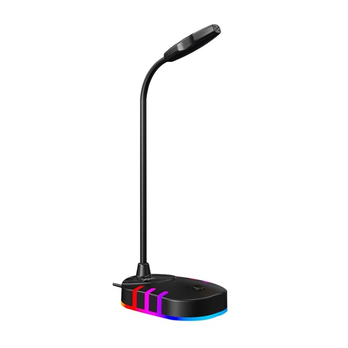 Микрофон XTrike Me XMC-02, на подставке, USB, 1.5 м, чёрный Микрофон XTrike Me XMC-02, на подставке, USB, 1.5 м, чёрный