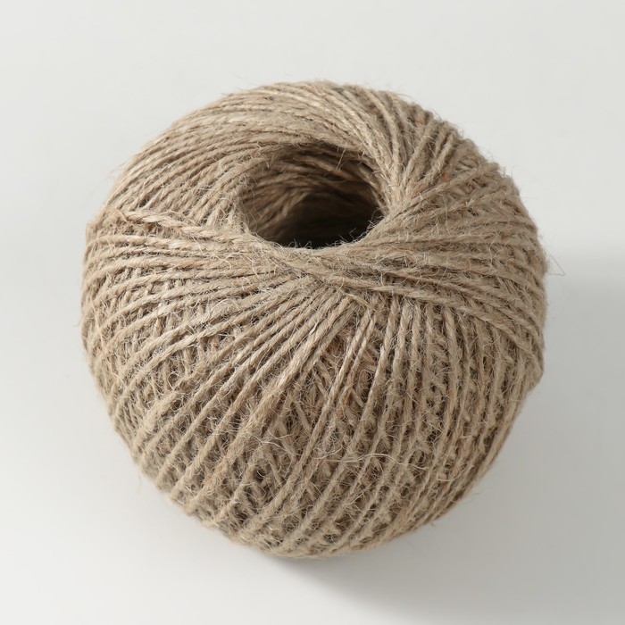 Шпагат крученый джутовый 1.8мм. 200м