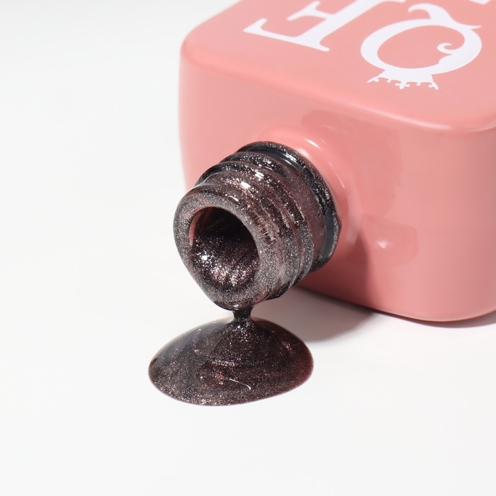 Гель лак для ногтей «CAT`S EYE GENTLE», 3-х фазный, 10 мл, LED/UV, цвет коричневый (51) Гель лак для ногтей «CAT`S EYE GENTLE», 3-х фазный, 10 мл, LED/UV, цвет коричневый (51)