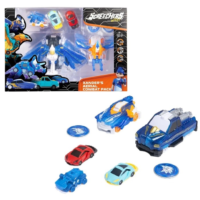 Игровой набор «Воздушный баттл Ксандер», L1, L3, Дикие Скричеры Игровой набор «Воздушный баттл Ксандер», L1, L3, Дикие Скричеры