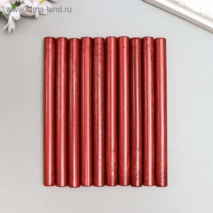 Сургуч для печати стержень "Блестящий бордовый" 13,2х1,1 см