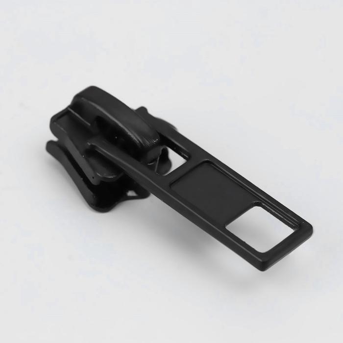 Бегунок автоматический для молнии «Трактор», №8, 10 шт, цвет чёрный Бегунок автоматический для молнии «Трактор», №8, 10 шт, цвет чёрный