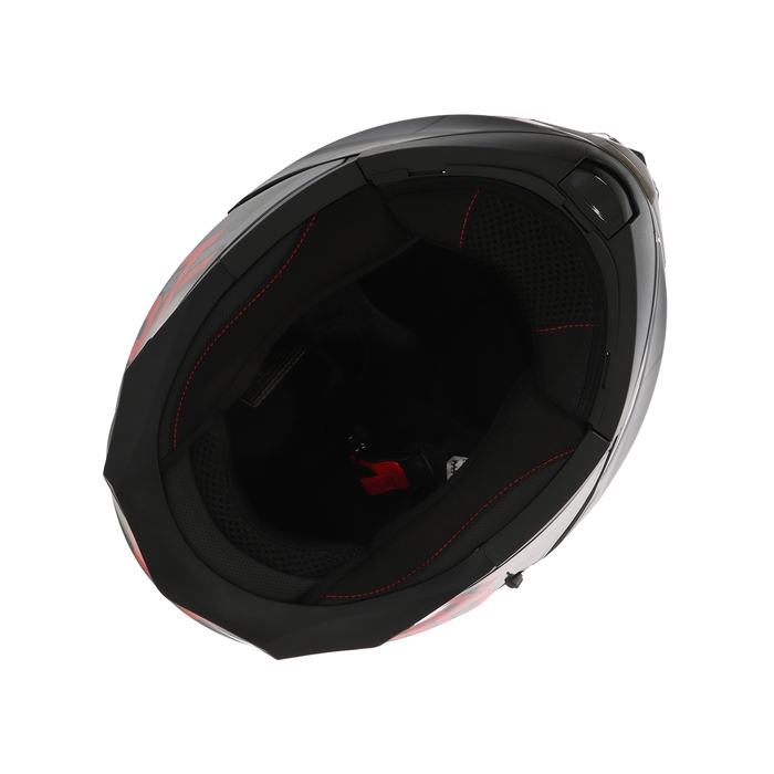 Шлем модуляр с двумя визорами, размер L (59-60), модель - BLD-160E, черно-красный Шлем модуляр с двумя визорами, размер L (59-60), модель - BLD-160E, черно-красный