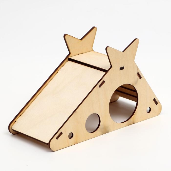 Домик для грызунок  Домик для грызунок "Горочка", 18,5*8*11 см