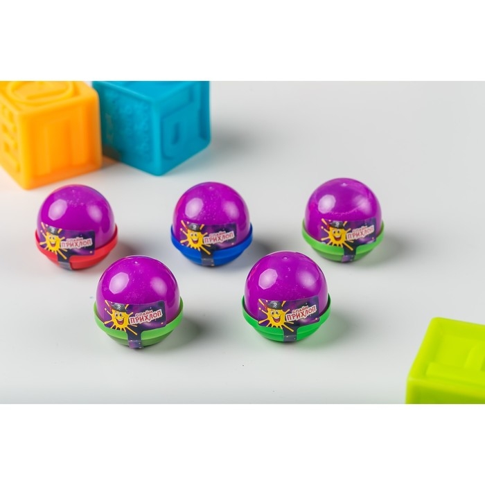 Слайм, фиолетовый капсула 40 г Слайм, фиолетовый капсула 40 г