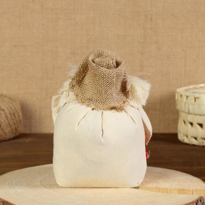 Оберег-домовой Оберег-домовой "Андрейка с мешком", 19х15х15 см, микс