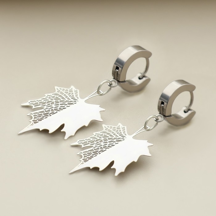 Серьги «Только для тебя», 4 х 1.5 см Серьги «Только для тебя», 4 х 1.5 см