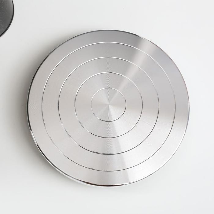 Гончарный круг ручной (скульптурный) двухсторонний металл d=20 см Гончарный круг ручной (скульптурный) двухсторонний металл d=20 см