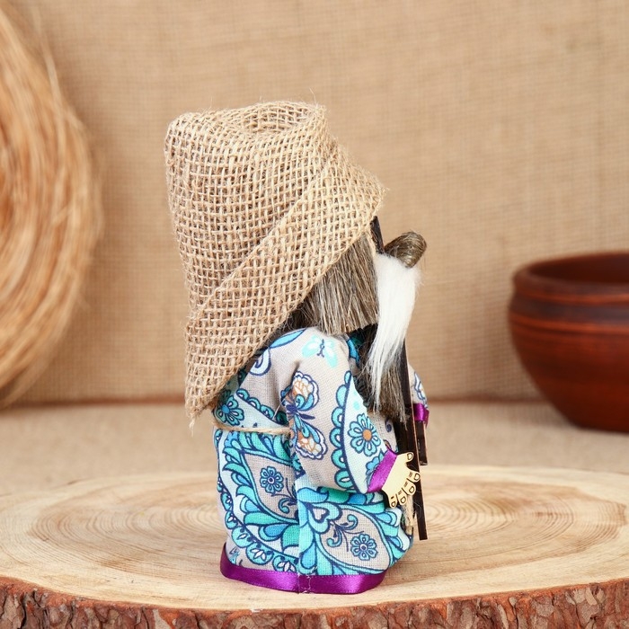 Оберег Оберег "Домовой с панно", 15-16 см