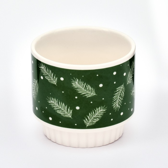 Новый год. Набор кружек из керамики &laquo;С Новым годом!&raquo;, 250 мл, 2 шт