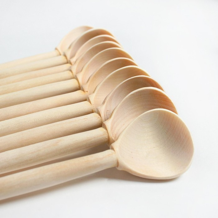 Заготовки для декорирования  Заготовки для декорирования "Ложки малые", 10 шт., размер: 14,5 × 3,5 см