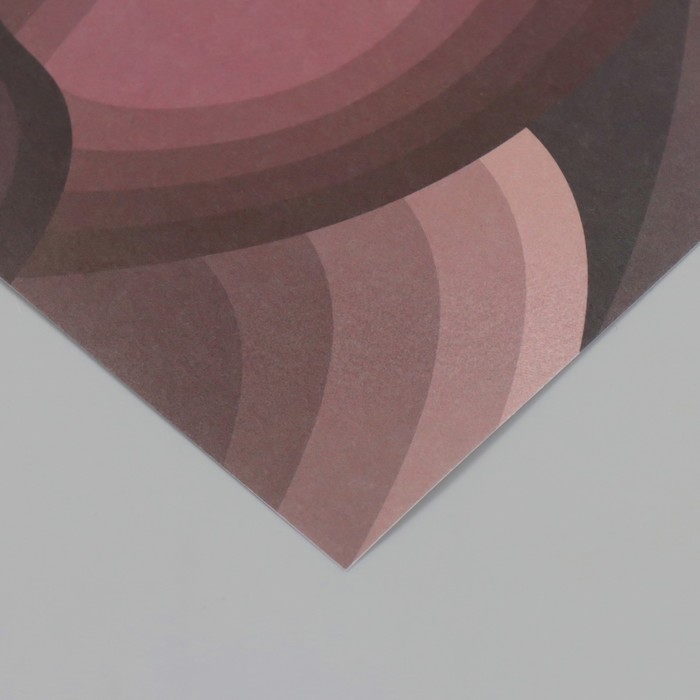 Бумага для скрапбукинга Бумага для скрапбукинга "Лепестки" плотность 180 гр набор 10 шт 15,5х17 см