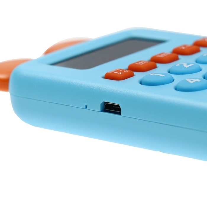 Интерактивный калькулятор детский Windigo, для изучения счёта, голубой Интерактивный калькулятор детский Windigo, для изучения счёта, голубой