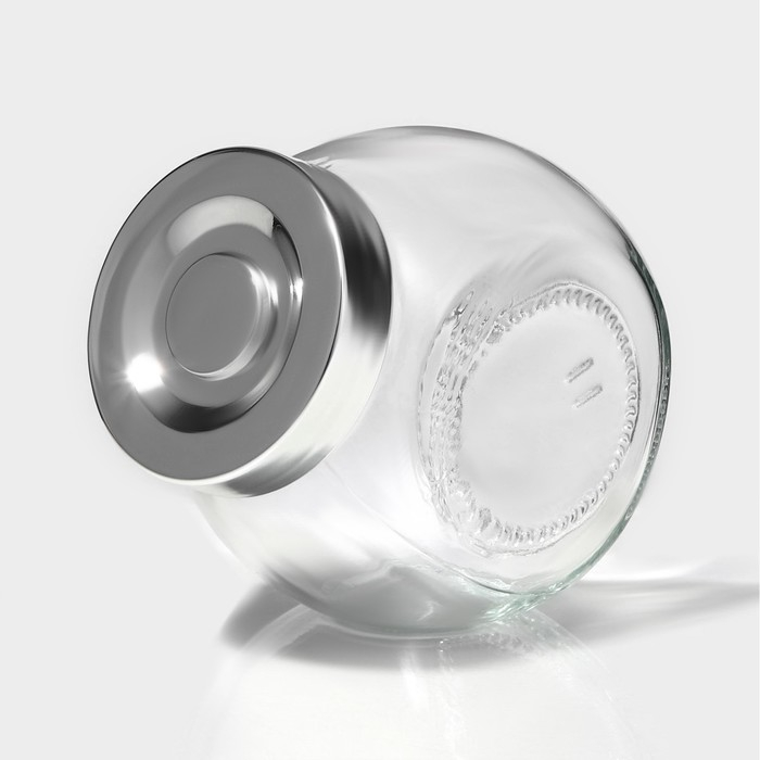 Банки стеклянные для хранения сыпучих продуктов «Блеск», 200 мл, с пластмассовой крышкой, 4 шт Банки стеклянные для хранения сыпучих продуктов «Блеск», 200 мл, с пластмассовой крышкой, 4 шт