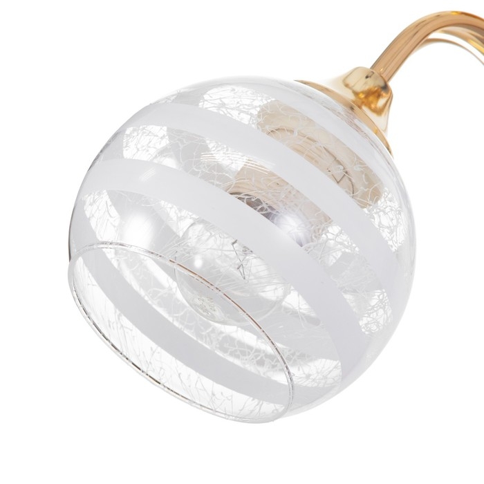 Люстра ГАЛЛОП Люстра ГАЛЛОП "Луиза" 5х60Вт Е27 золото