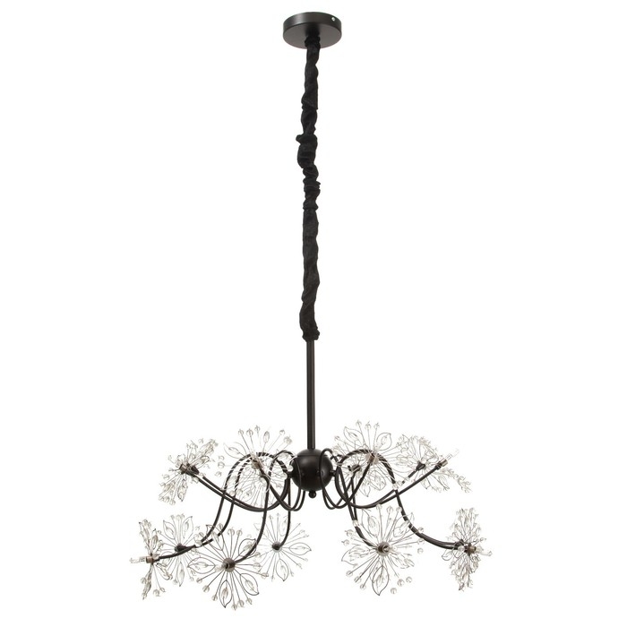 Люстра 1176/16 G4 20Вт черный 60х60х40см BayerLux