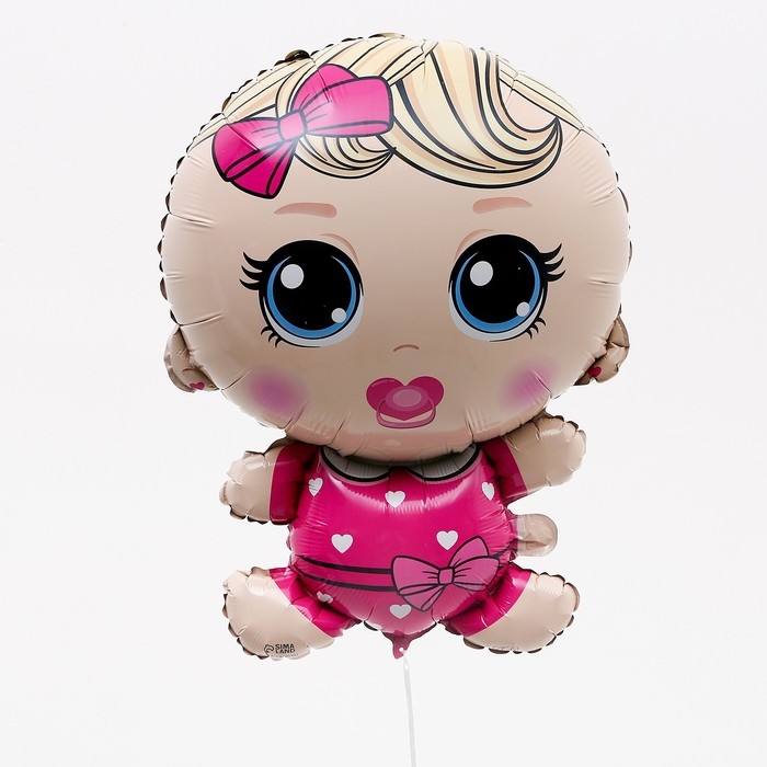 Воздушный шар фольгированный 24" &laquo;Малышка&raquo;, без подложки