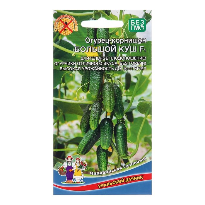 Семена Огурец Семена Огурец "Большой куш - корнишон", 10 шт