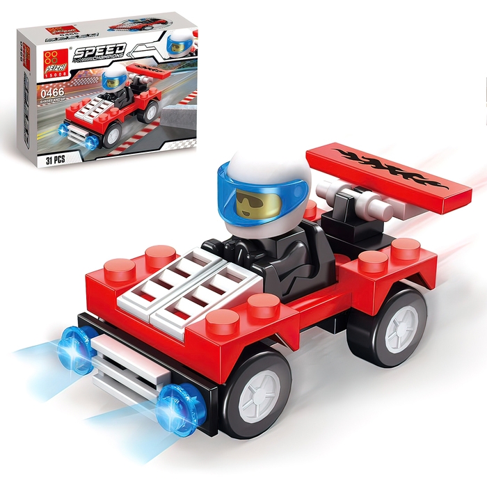 Конструктор &laquo;Мини-болид&raquo;, 31 деталь